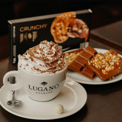 Chocolate Lugano | João Pessoa (Combo Doce + Bebida)