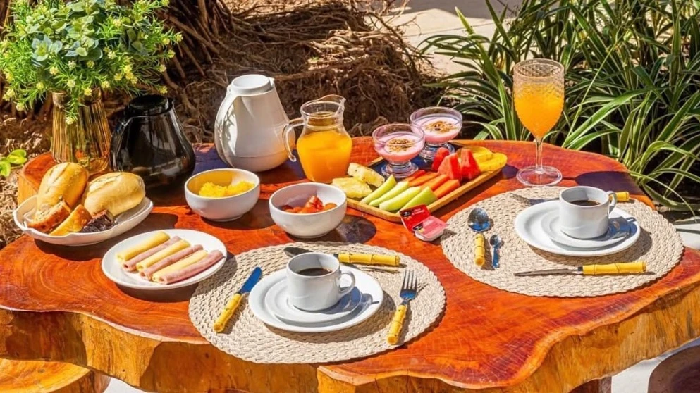 Pousada Corais Barra - Café da manhã