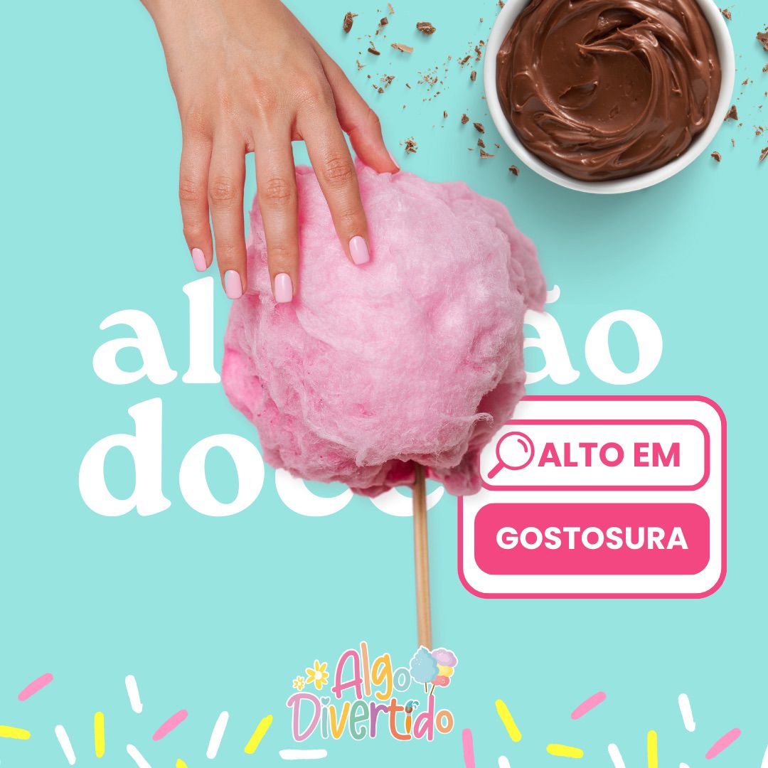 Algo Divertido - Algodão Doce