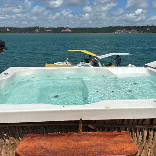 Corais Beach Club - Área Vip (Jacuzzi) - Praia Do Gunga