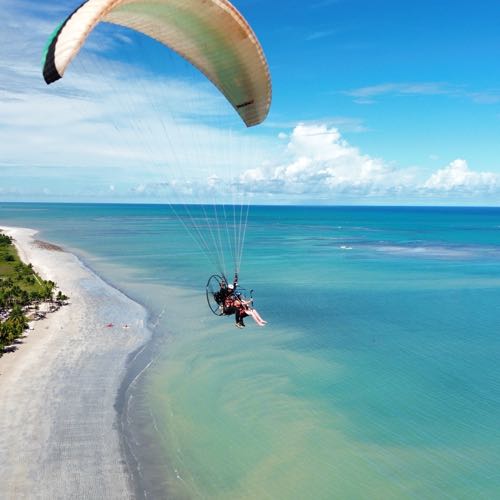 Voando e Vivendo Paramotor