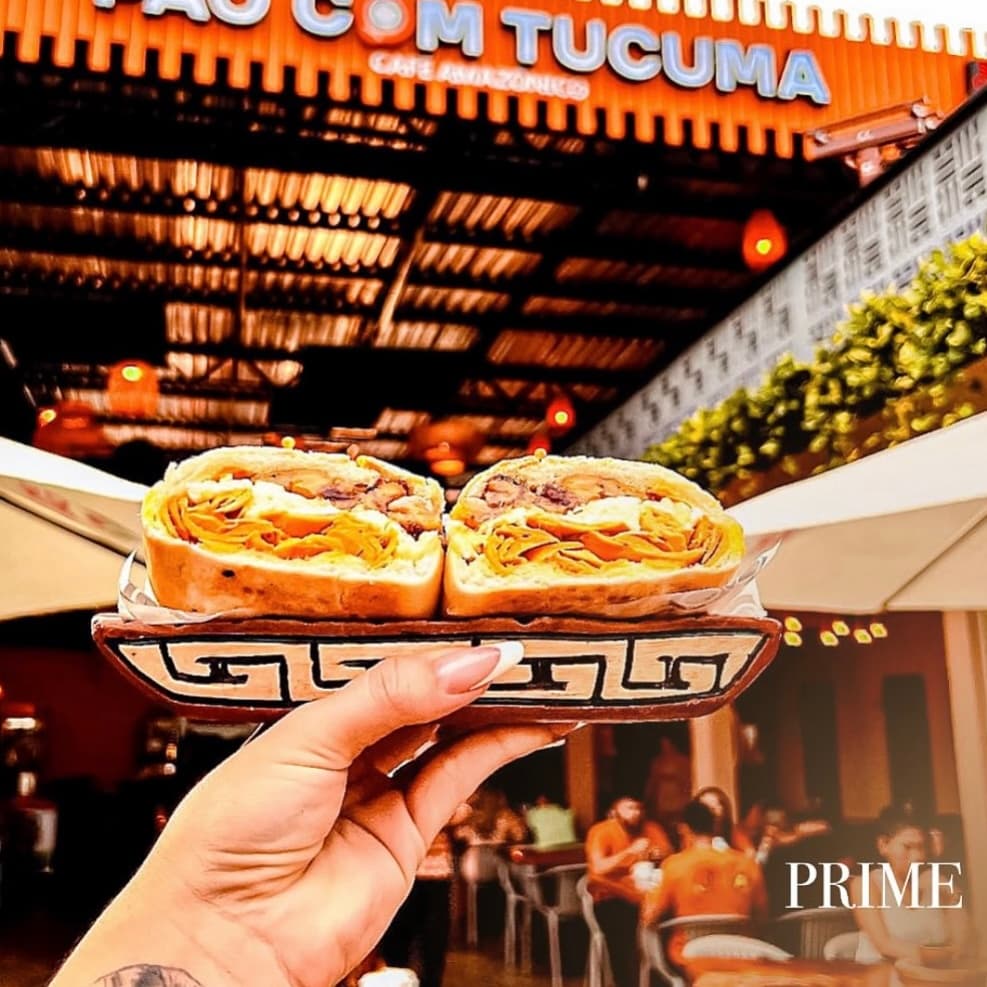 Pão com Tucumã