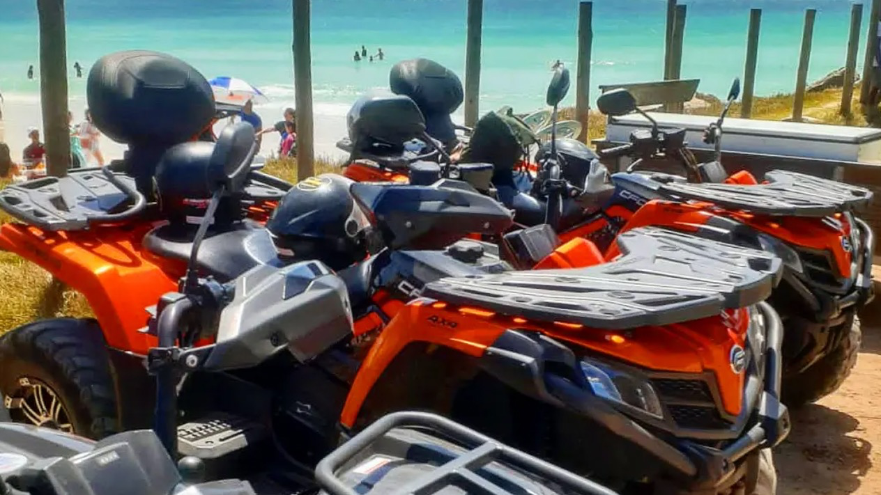 Arraial Insano Tour Passeio de Quadricículo | Arraial Do Cabo