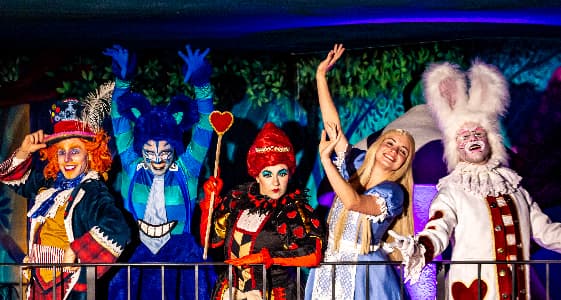 Alice e o Chapeleiro (13h - Almoço)
