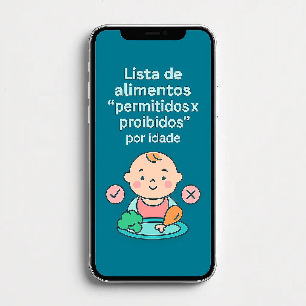 Lista de Alimentos por Idade