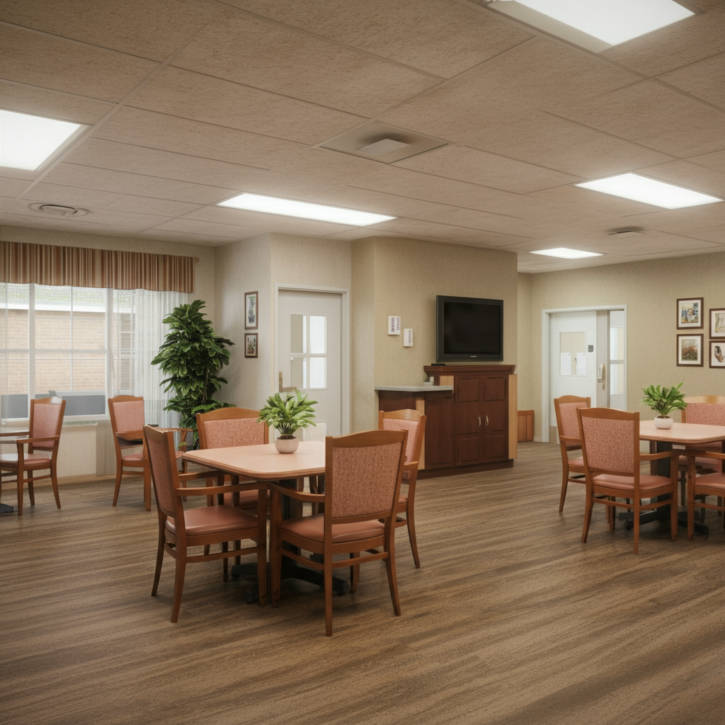 Résidence privée pour ainés à vendre, à une vingtaine de minutes de St-Hyacinthe – 4 150 000 $ – entre 34 et 38 unités + 3 logements (3 1/2)