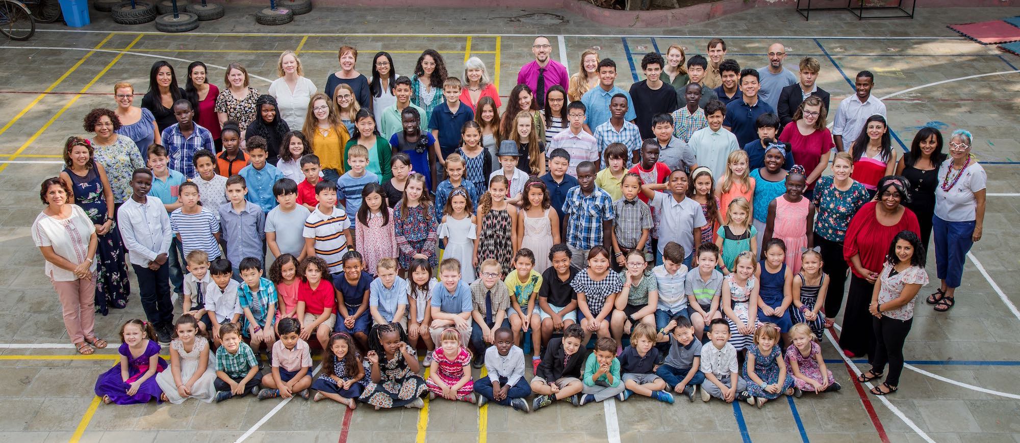 all the students and staff