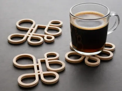 Minimal Coaster Set (4 Pack)