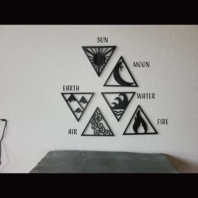 Element Deco - Sun and Moon