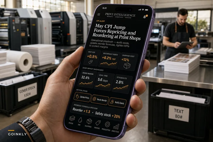 After May’s CPI Jump: Repricing, Reordering and Margin Protection Steps Every Print Shop Should Take Now