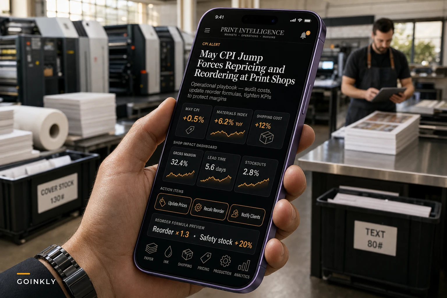 After May's CPI Jump: Repricing, Reordering and Margin Protection Steps Every Print Shop Should Take Now