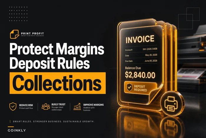 Deposit and credit rules that protect margins: a decision matrix, simple credit checks and collections flow for repeat customers