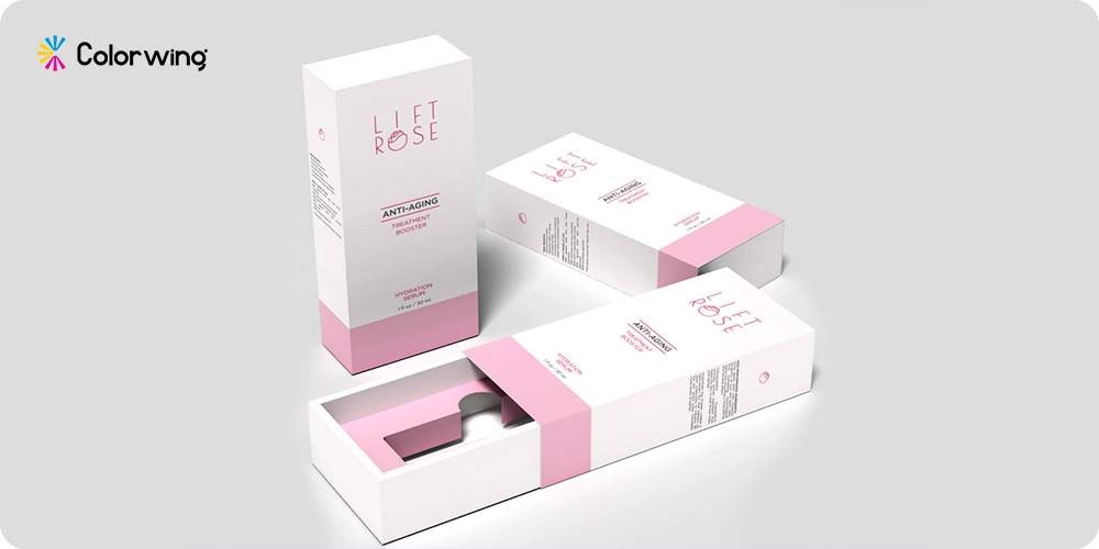 Elegant beauty product packaging