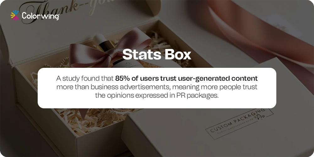 PR product packaging