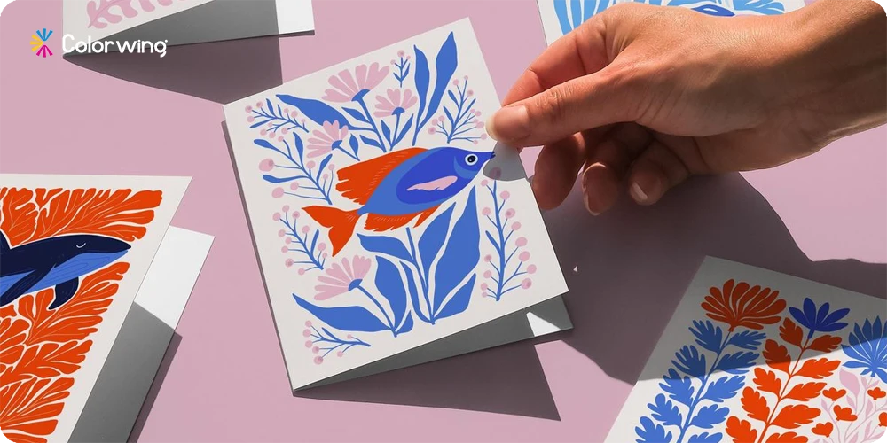 average-greeting-card-size