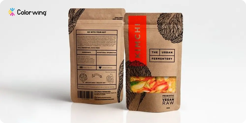 transparent window packaging clear-window-mylar-bags