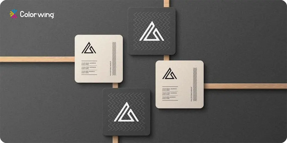mini visiting cards