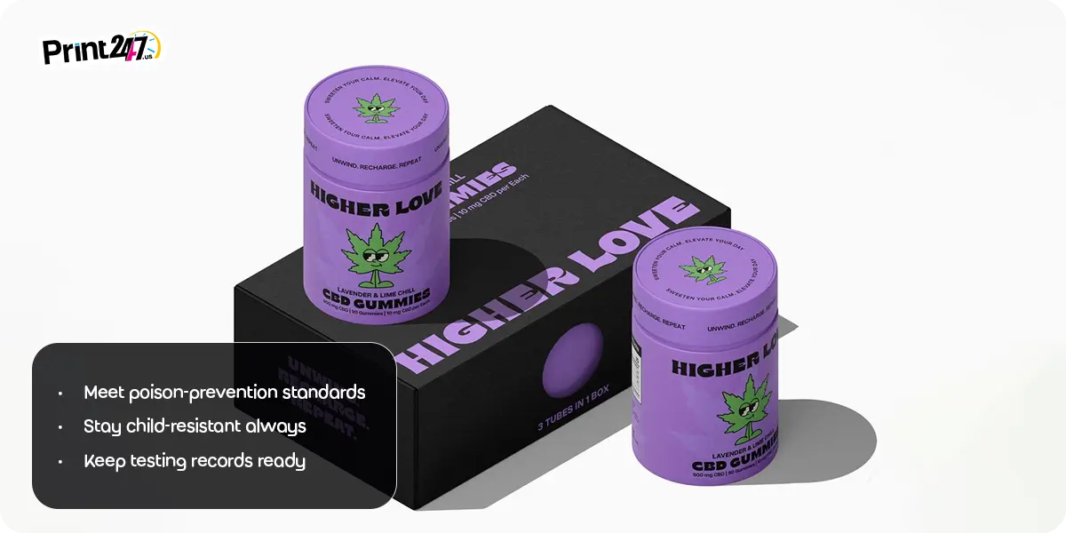 Child Resistant CBD Packaging CBD-Child-Resistant