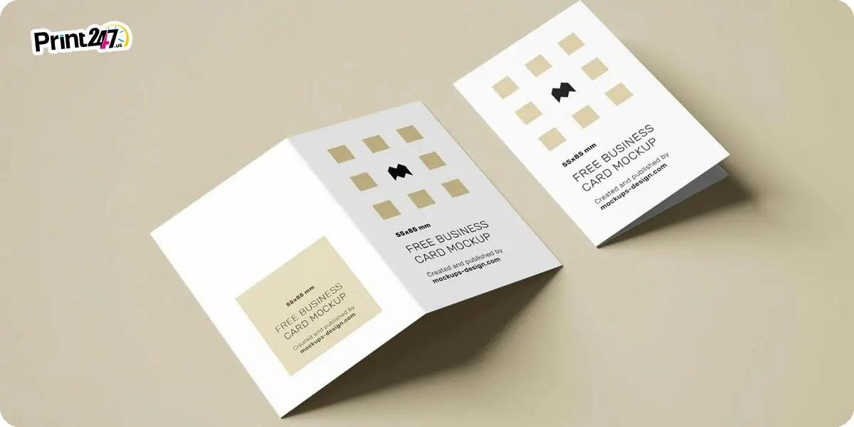 Folded-Business-Cards