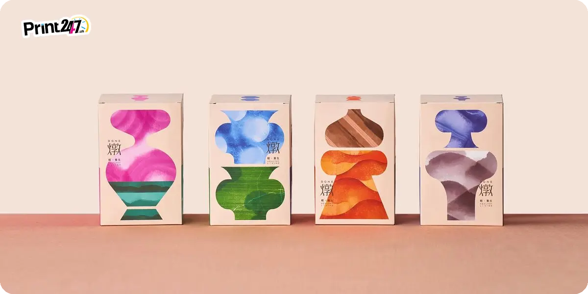 custom printed packaging brand-recognition