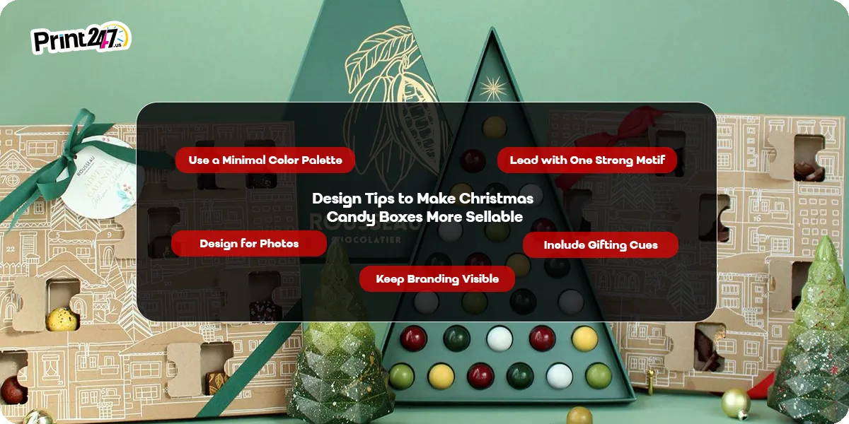 Sellable Christmas packaging Christmas-candy-box-design