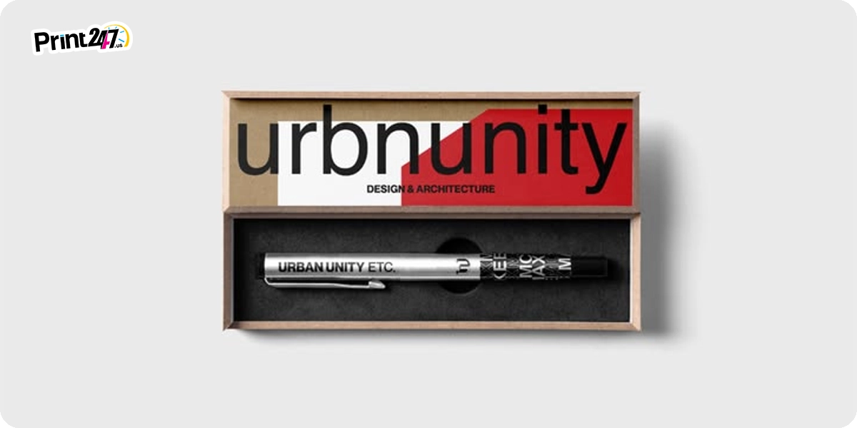 custom pen boxes with logo
