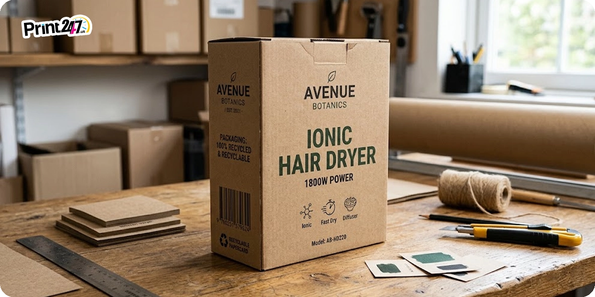 Kraft Hair Dryer Boxes Kraft Hair Dryer Boxes