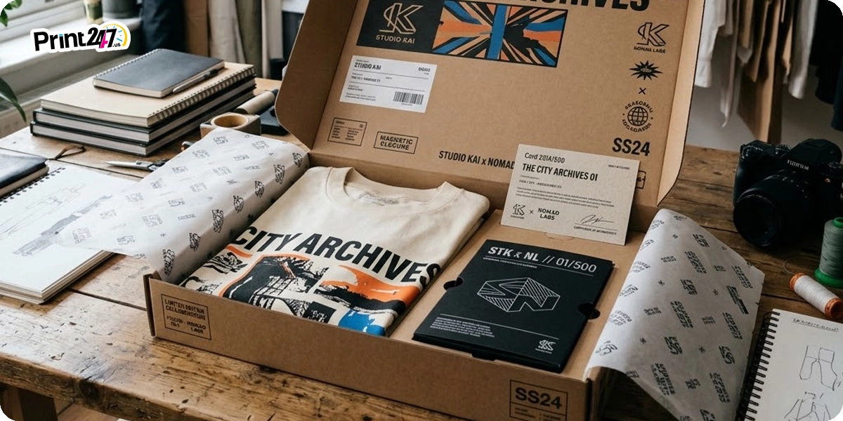 Limited-Edition T-shirt Packaging for Seasonal Drops Limited-Edition T-shirt Packaging for Seasonal Drops