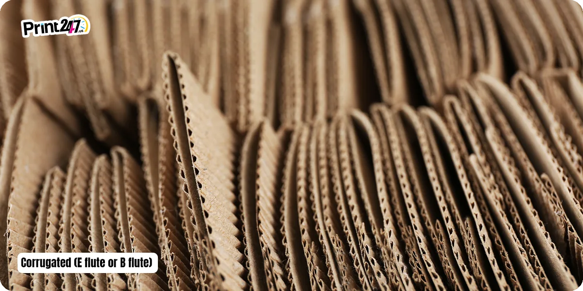 Corrugated board packaging