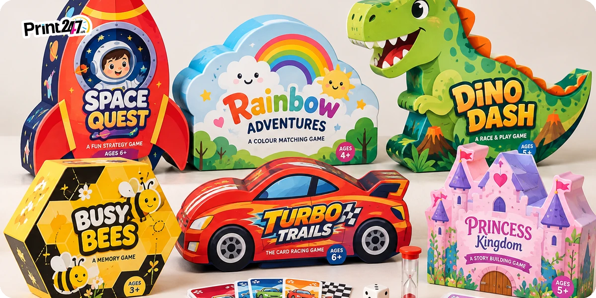 Custom Shaped Game Boxes for Standout Launches