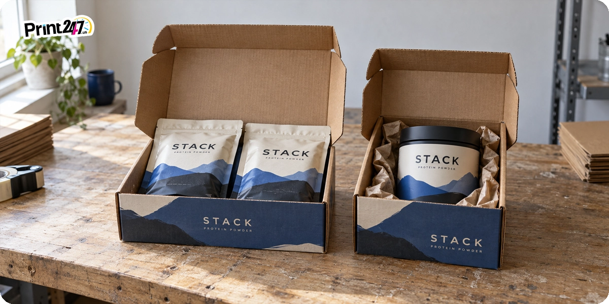 Shipping and Storage: Pouch vs Tub