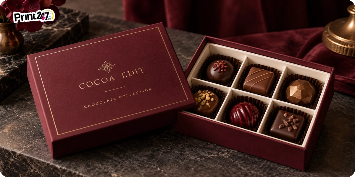 Soft Touch Rigid Board for Chocolate and Gifting Soft Touch Rigid Board for Chocolate and Gifting