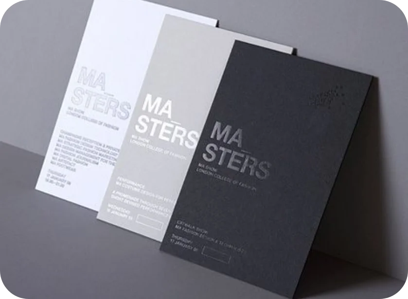 Matte + Spot UV (Business Cards)