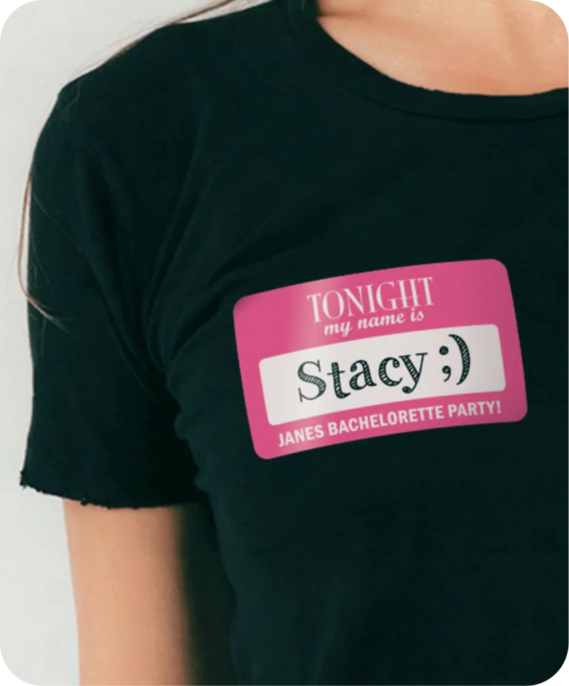 Conference name tags