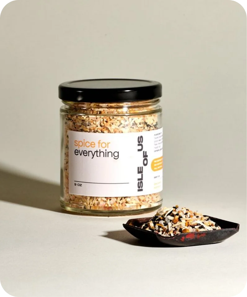 Custom printed food labels