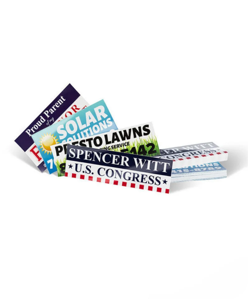 Branded promotional decals