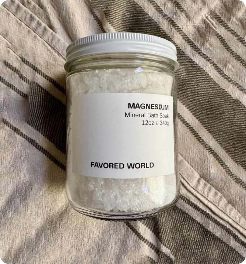 Magnesium Jars Labels