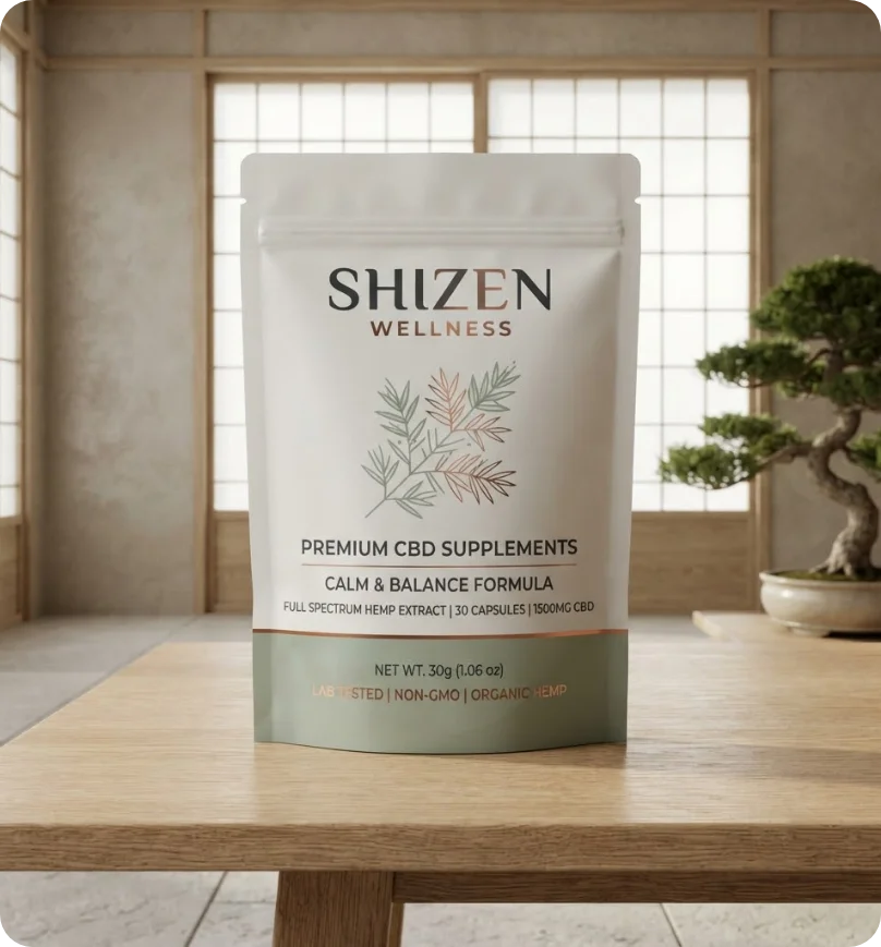 CBD Supplements Gummy Packaging