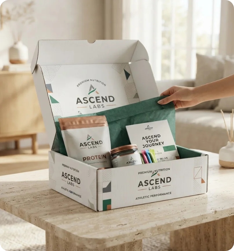 Sports Supplement Shipping Boxes
