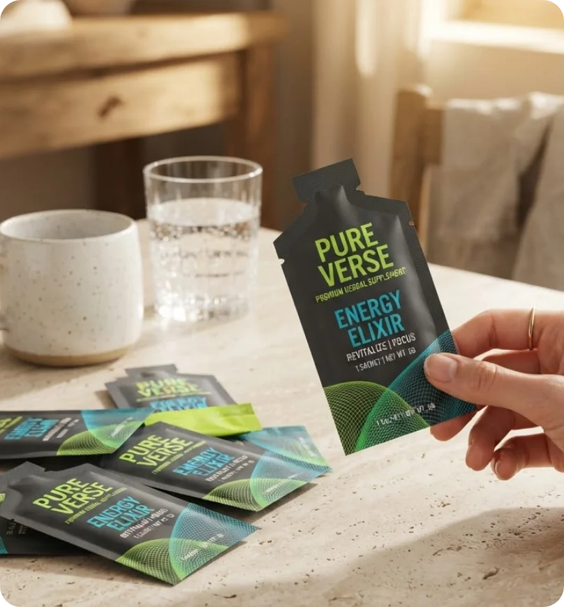 Herbal Supplement Sachets