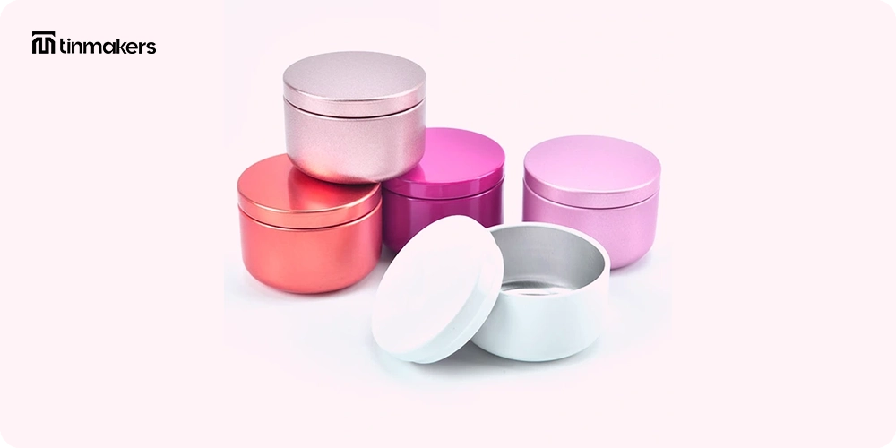 Round tin packaging ideas