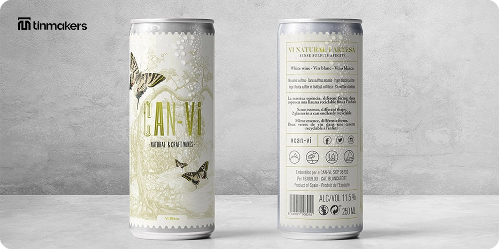 Tin can branding solutions