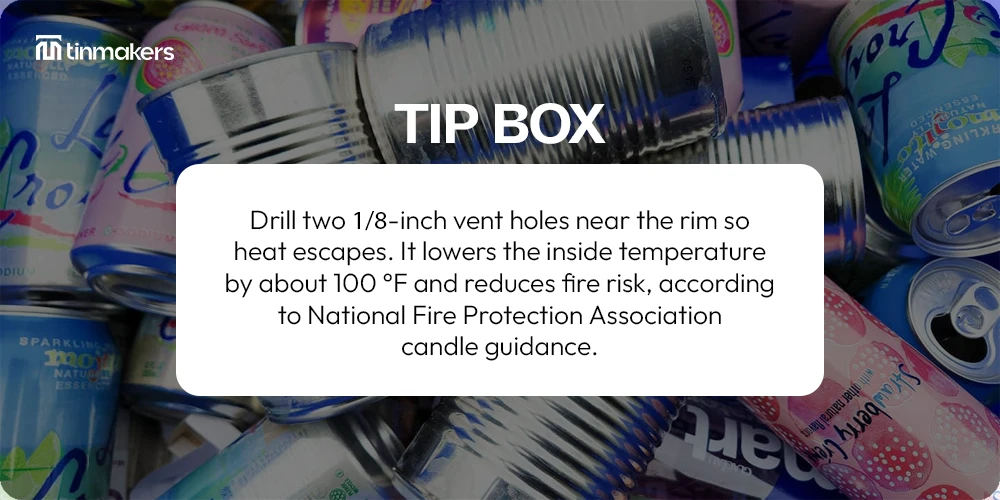 Tin can bird feeder tutorial