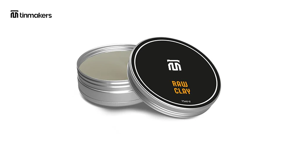 Small tin container art