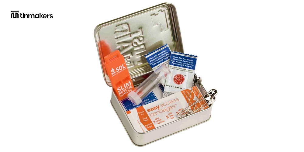 Tin boxes for jewelry