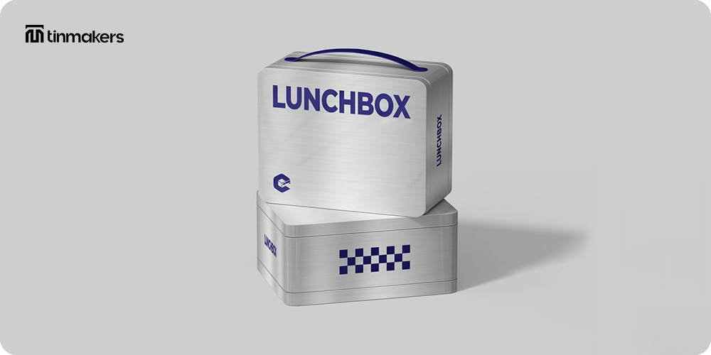 Eco-friendly metal lunch containers
