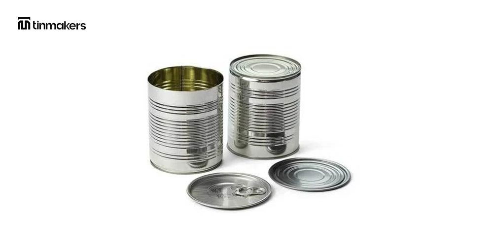 Colorful designs for tin packaging