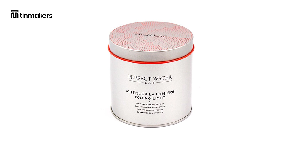 Reusable tin boxes for herbs