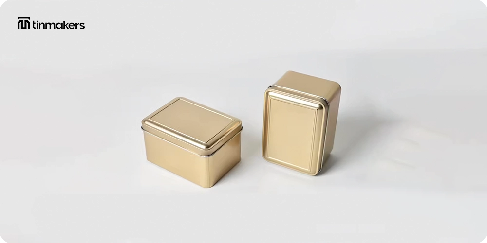 Reusable tin packaging for products Custom tin boxes for branding