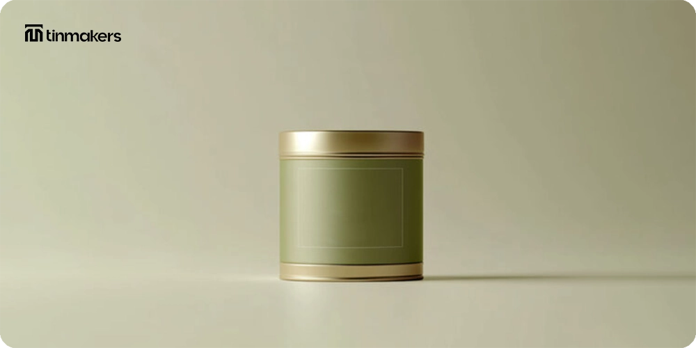 Recyclable tin boxes for business Long-lasting packaging with tin material
